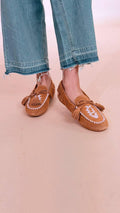 OVYE Mocassino con inserto rosa babol F2550524 CROSTA 