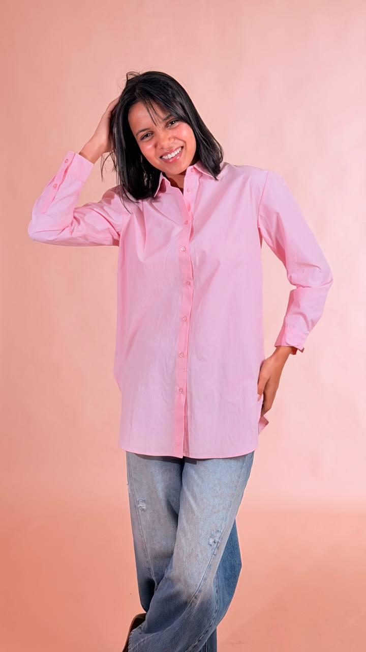 SOYA CONCEPT Camicia liscia 40261 ROSA 