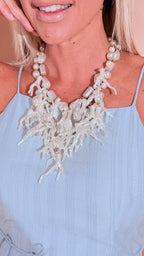LEVA Collana corallo CORAL232 BIANCO 