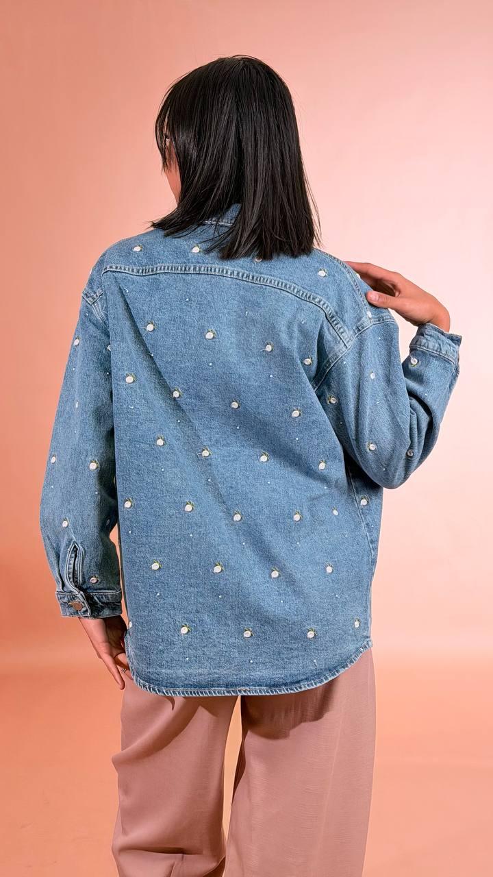 LEVA Camicia denim rose R2545 DENIM 
