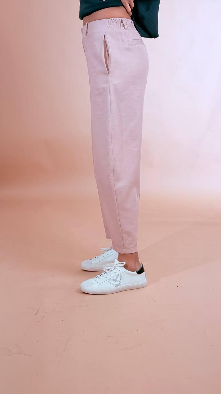 LEVA Pantalone basico<BR/> P1550 ROSA 
