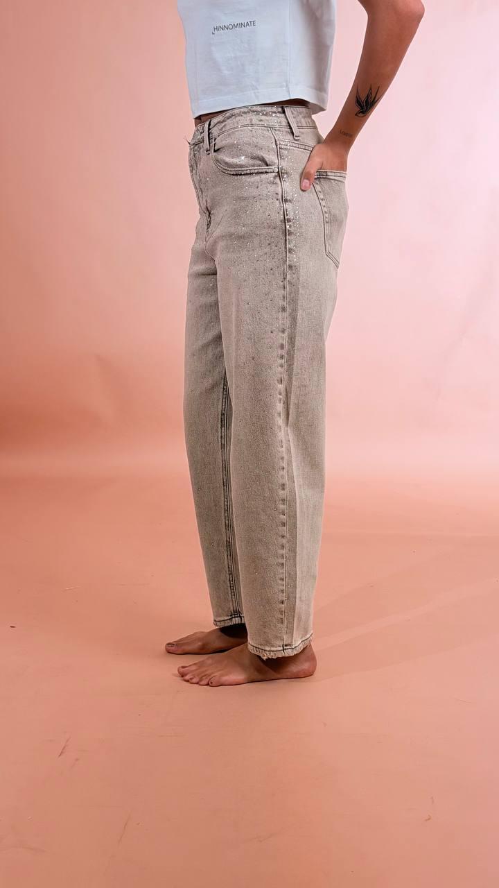 LEVA Jeans swarovski FX5280 BEIGE 