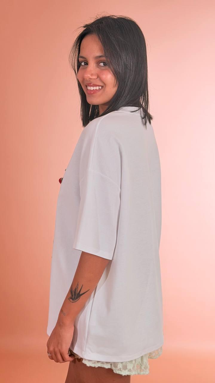 ANNA ROCK T-shirt martini 2091099 BIANCA 